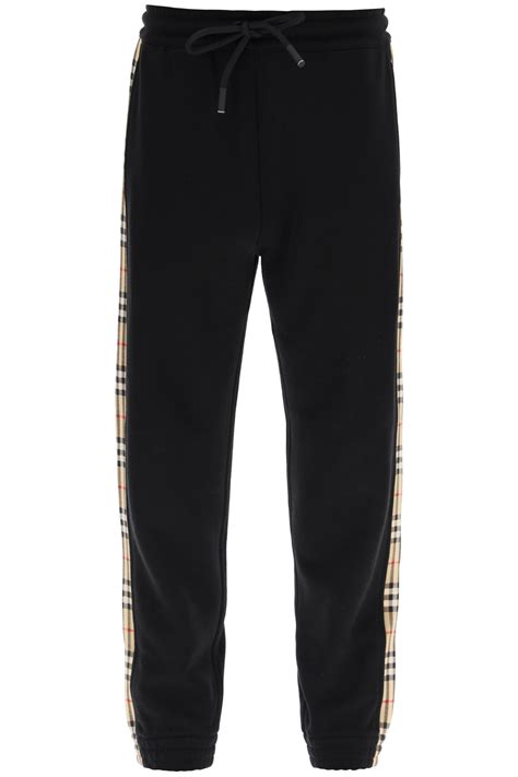 burberry sweatpants lined blie|burberry sweatpants men.